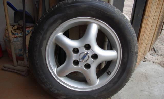 4 летние шины Goodrich+5 литых диска Opel Vectra B Балашиха