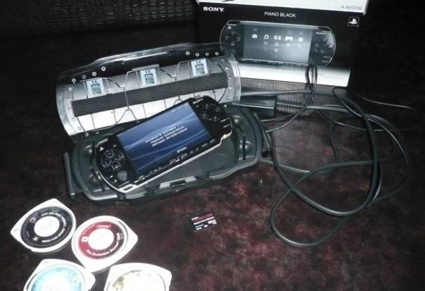 Sony pspslim ,карта 4 гб,перепрошита 5.00 м33-6 Санкт-Петербург