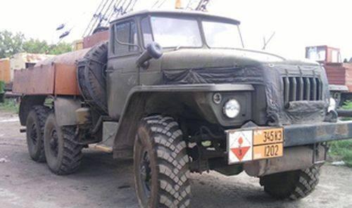 Урал автотопливозаправщик 91г   6-8куб дв камаз Уфа