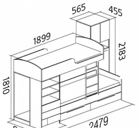 Стенка детская Тандем - 3 Москва
