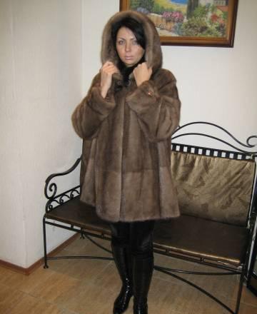Шуба норка 44-4646-4848-50 цвет пастель Москва