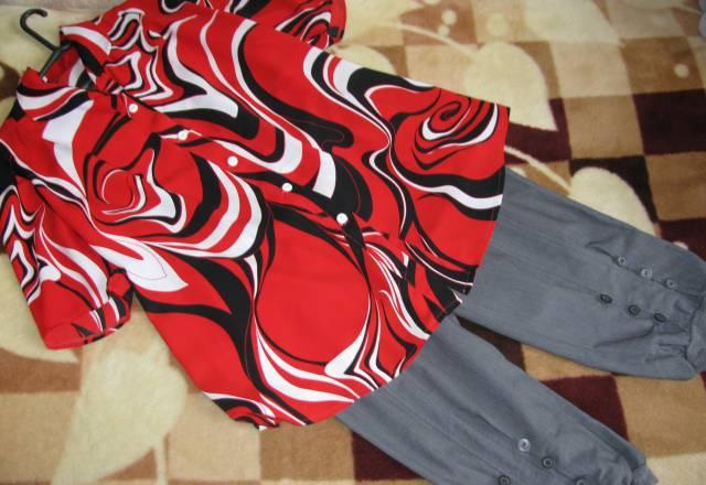 Капри и летняя блузка для беременных.Размер 44-46 Москва