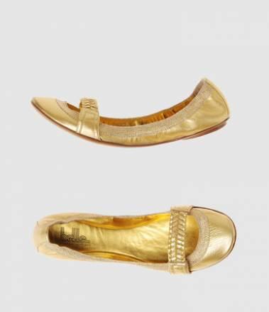 Золотые балетки sigerson morrison Новые Москва