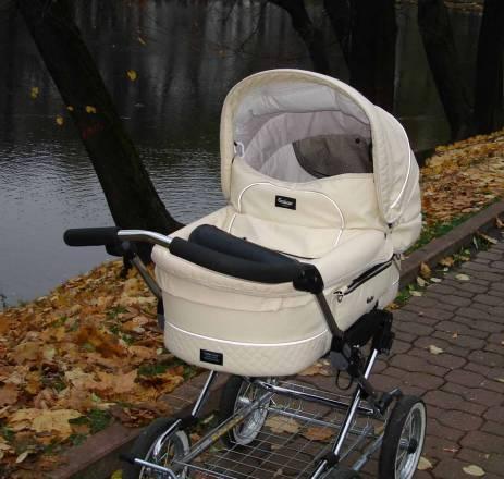 Emmaljunga Mondial Duo Combi 2 в 1(кожа) Москва