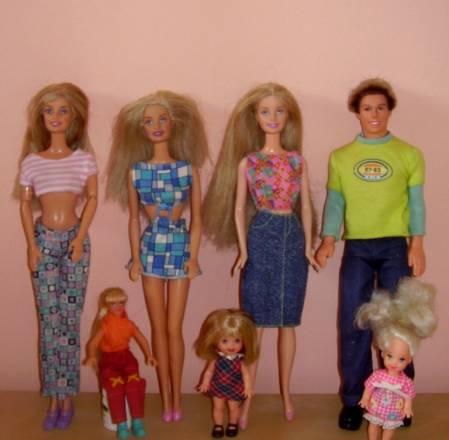 Barbie Mattel - Барби от Маттел 7 кукол Москва