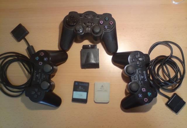 3 геймпада для PS2 (1 беспроводной ) Санкт-Петербург