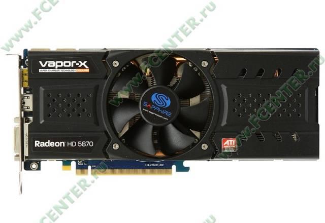 Видеокарта1024МБ Sapphire Radeon HD 5870 Москва