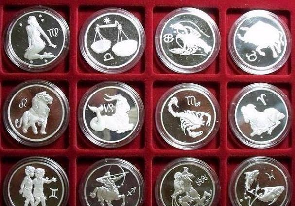 3 рубля 2003-04 Знаки зодиака полный набор серебр Москва