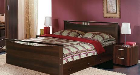 Кровать Мелисса цвет венге Москва