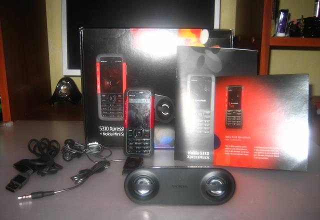 Nokia 5310 XpressMusic+Nokia Mini Speakers MD-8 Москва