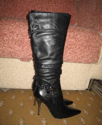 Сапоги новые кожаные Москва