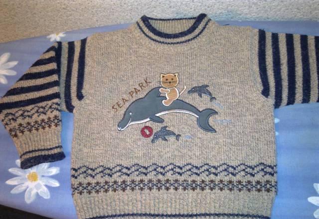 Свитер шерстяной, р. 2-3 года Москва