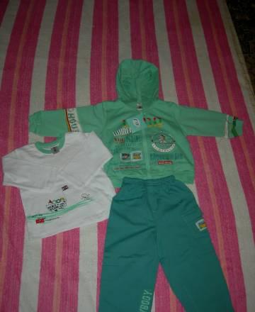 Новый костюмчик  р. 74-80 - 3 предмета Москва