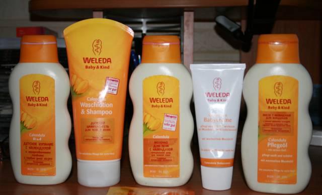 Новая детская косметика Weleda Москва