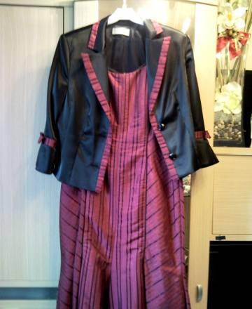 Костюм вечерний женский платье и пиджак Москва