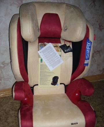 Продам новое автокресло Recaro Monza Seatfix Москва