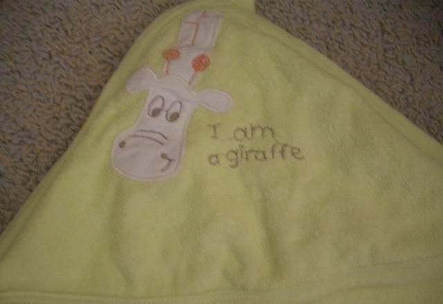 Полотенце-капюшон для малышей от 0 до 6 мес Москва