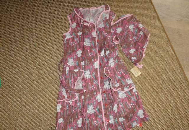 Новый халат с косынкой Москва