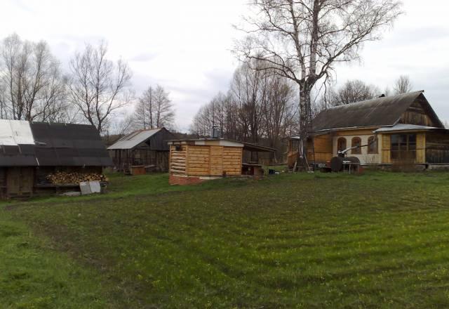 Дом(пятистенок) в деревне,река,лес,родник Москва
