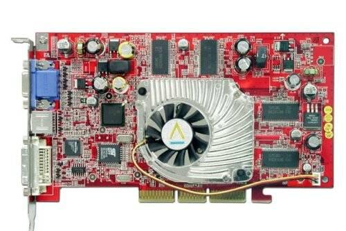 Видеокарта AGP nvidia Ti4200 64mb VGA/DVI/tv-out Москва