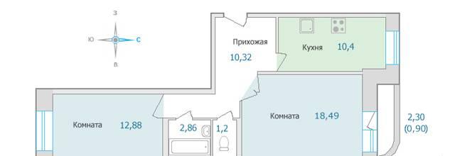 Санкт-Петербург,2 комнатная квартира (продажа) Санкт-Петербург