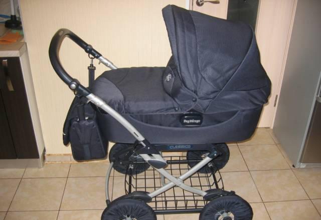 Коляска-люлька Peg-Perego Young с сумкой за пол це Москва