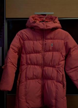 Пуховик для девочки р.116 Москва