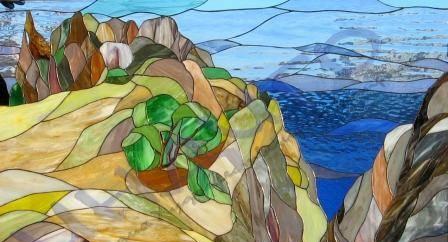 Витраж - горы Москва