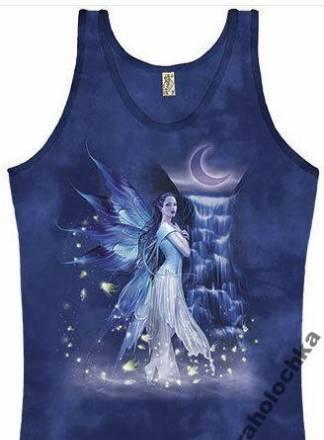 Майка - синяя фея США The Mountain новая Москва