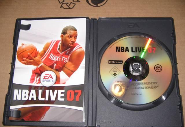 Лицензионный диск с игрой NBA Live 07 Москва