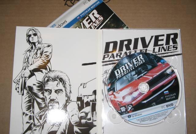 Лицензионный диск с игрой Driver Parallel Lines Москва