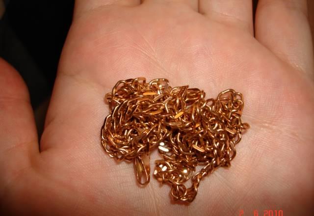 Цепочка золотая 16.8 гр  585 проба Москва