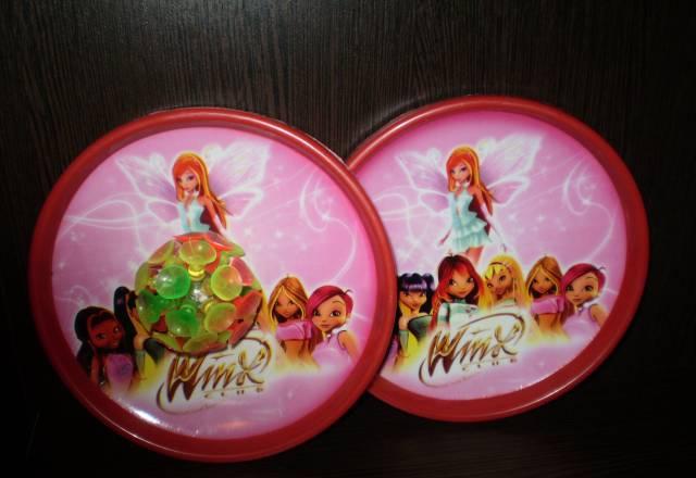 Игра winx ( тарелочки) +шар на присосках Москва