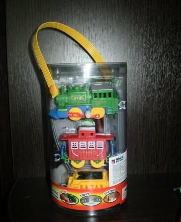 Паровозик детский механический новый Москва