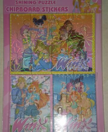 4 Пазла винкс в 1 Москва