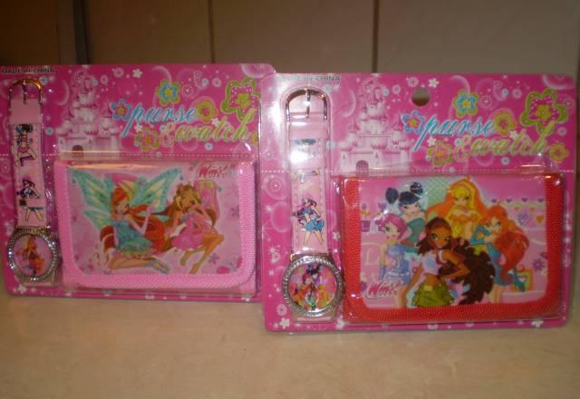 Часы Винкс водонепроницаемые + кошелёк винкс Москва