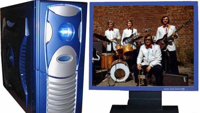 Мощный игровой 4х ядерный компьютер Q8200 Москва