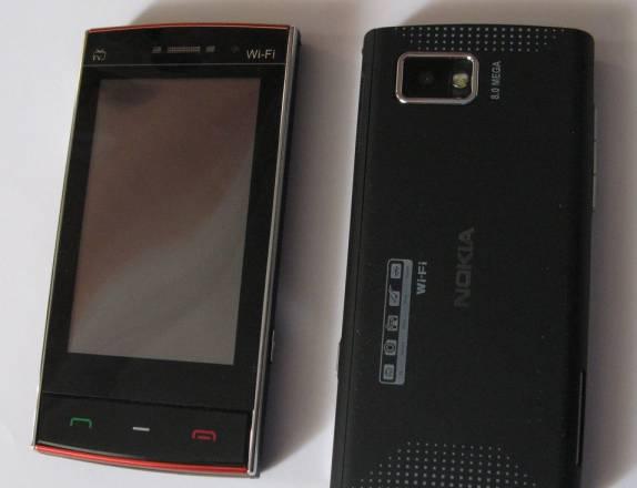 Nokia X6, 2 сим-карты + wifi+java+secam TV+FM Москва