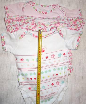 3 боди Mothercare для девочки Москва