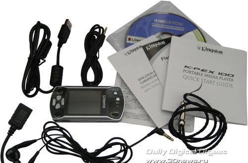 Mp3 плеер  Kingston PMP K-PEX100 1Gb Можайск