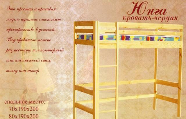 Кровать двухъярусная Москва