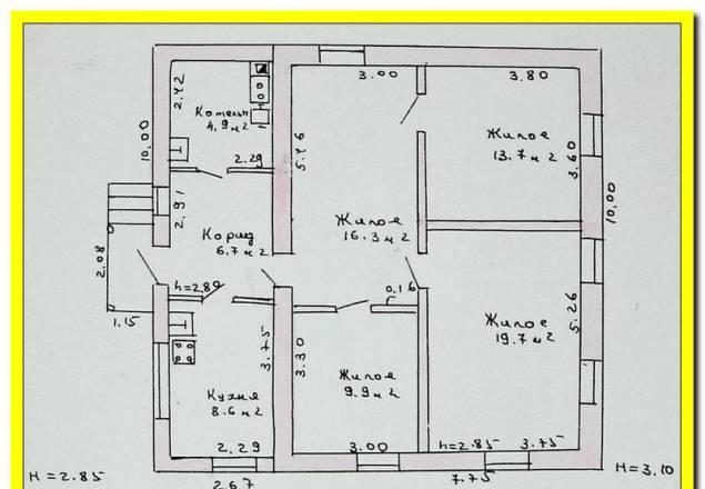 Беларусь, Молодечно, продам дом кирп., ц/газ. Торг Москва