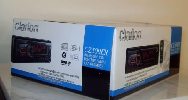 Запечатанный CD/USB/MP3 Clarion CZ509ER Москва