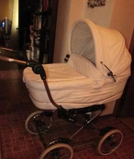 Коляска Inglesina Vittoria Белая кожа ,Comfort Piu Москва
