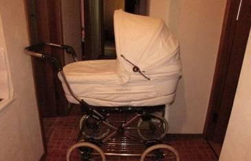 Коляска Inglesina Vittoria Белая кожа ,Comfort Piu Москва