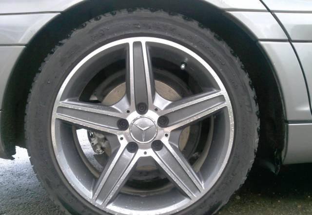 Продам диски с резиной 17" на W203.Москва Москва