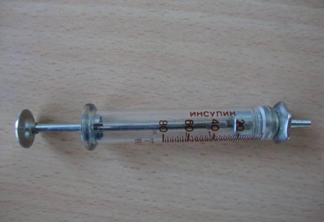 Шприц инсулиновый СССР Санкт-Петербург