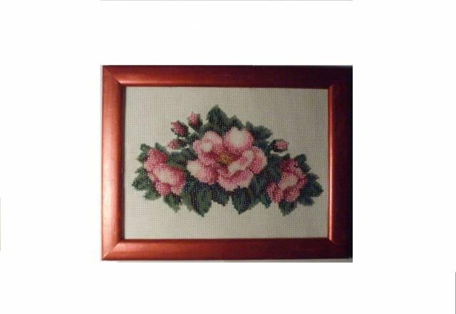 Картина вышивка Москва