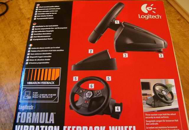 Logitech Formula Vibration Feedback Wheel Москва