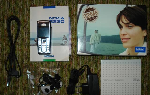 Nokia 6230 (полный родной комплект + USB кабель) Москва